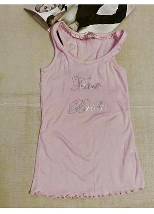 Debenhams чудова ніжно-рожева блузка з декорацією