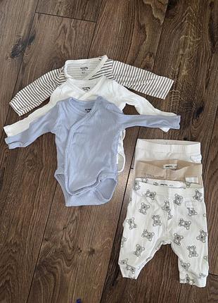 Комплект боді та штанів sinsay baby 62 см, 0-3 міс