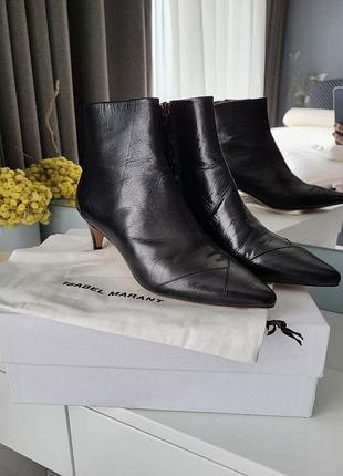 Isabel marant ботльоны кожаные