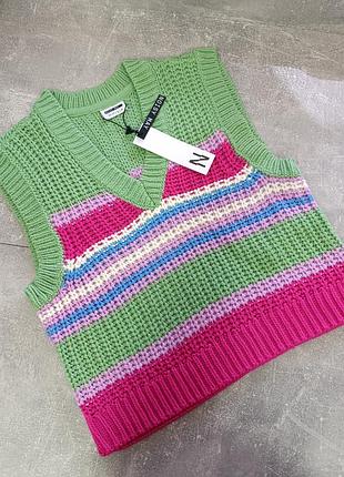 Полувер желет жіночий в'язаний