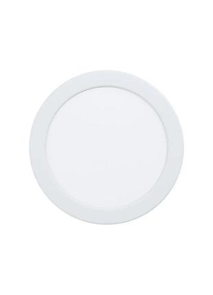 Настенно-потолочный светодиодный светильник с wi-fi и rgb-подсветкой белый eglo