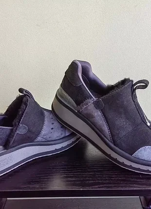 Женские замшевые ботинки deckers x lab ko-z snpr low wedge lifestyle boot 1119090