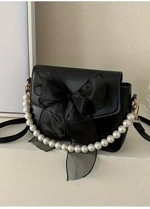 ✨️элегантная сумка через плечо с бантом ✨️