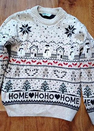 Новый, зимний свитерик