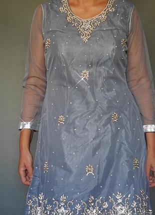 Туника, индийское платье, сари индийское