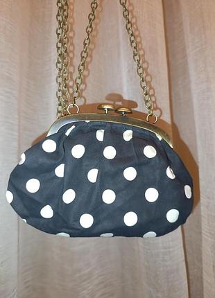 Сумочка в горошек