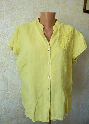 Льняная рубашка