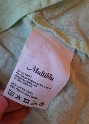 Блуза льон 7