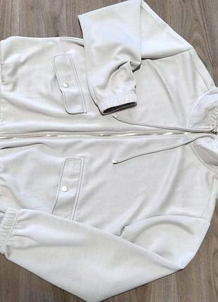 Кофта спортивна  розм l ,xl беж. нова