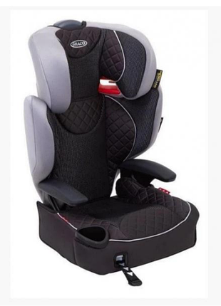 Автокресло graco affix grey flannel (серое) (8m99gfleu) б/в