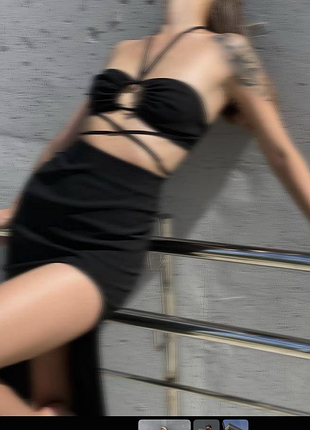 Топ + спідниця