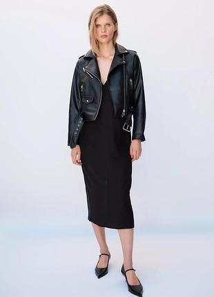 Кожанка байкерська куртка