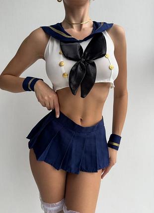 Женский эротический сексуальный костюм для ролевых игр, костюм стюардессы