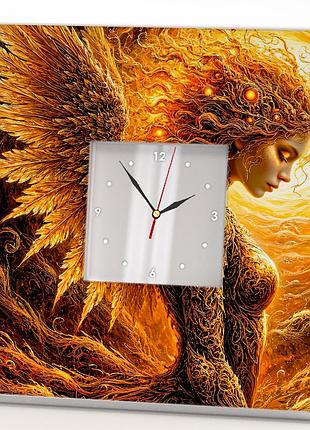 Часы "огнутая леди" украшение интерьера в спальню, детскую комнату, кухню, офис, подарок