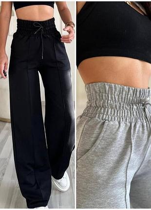 Спортивные штаны кюлоты брюки широкий пояс ❣️топ цена и качество