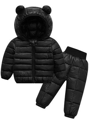 Самый желанный костюмчик осени теплые брюки и любимая курточка с ушками
👑рукава курточки на резиночке брюки в поясе широкая резинка 
👑отличное качество