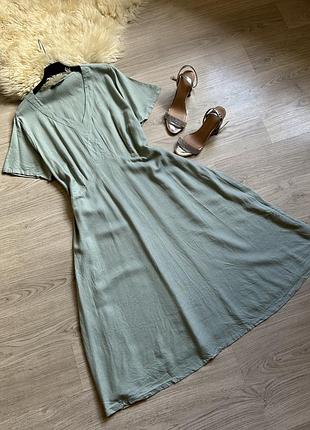 Bonmarche 22 р льняна сукня