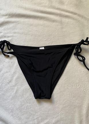 Чорні плавки трусики для купання