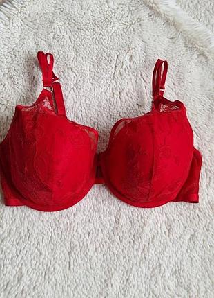 Бюстгалтер красний