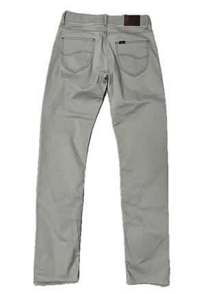 Штани lee extreme motion mvp slim fit tapered leg - w31 l34 - бежевий/хакі