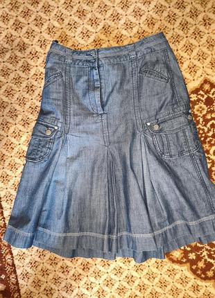 Юбка джинсовая