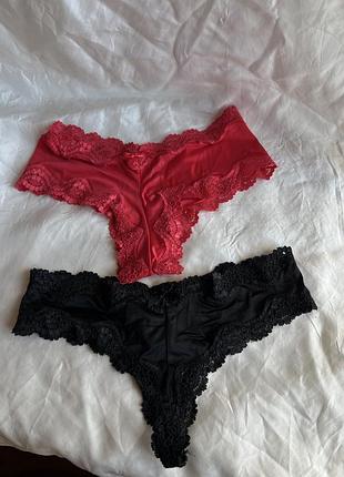 Набор с трусиків victoria’s secret  оригінал