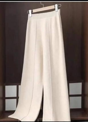 Модні трикотажні штани палаццо f&f