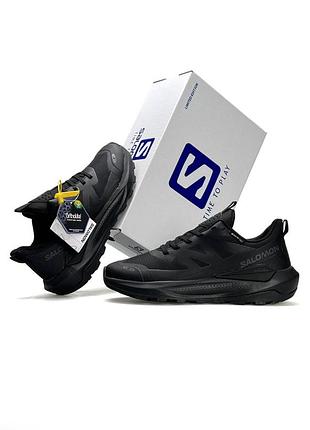 Мужские кроссовки salomon elixir activ 1977x all black