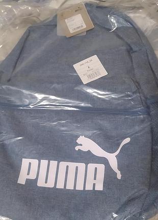 Рюкзак puma голубой 22 l