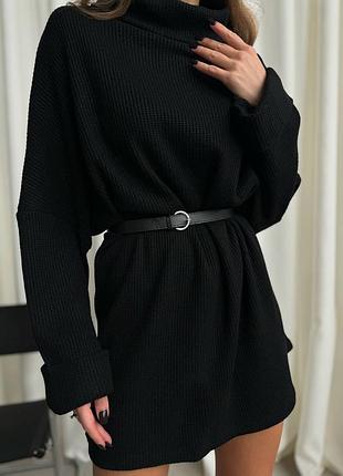 Короткое платье туника свободного кроя ❤️