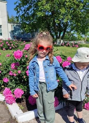 Джинсовый пиджак, куртка на 4-5 лет 10