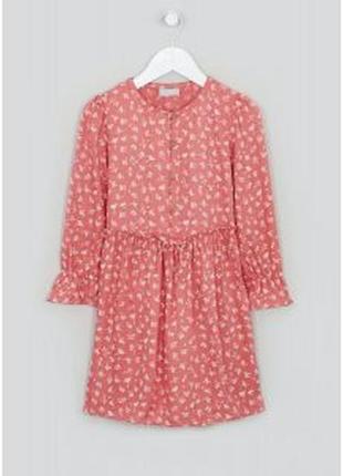 Нарядное практичное платье для девочки matalan (великобритания)