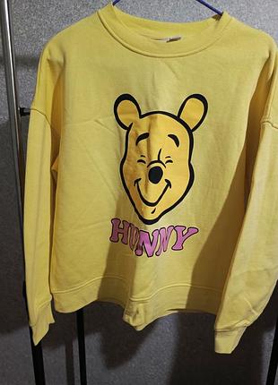 Саитшот теплый disney размер м оверсайз