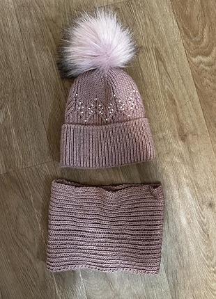 Зимова шапка на 4-5 років