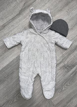 Демисезонный комбинезон f&f, 0-3мес