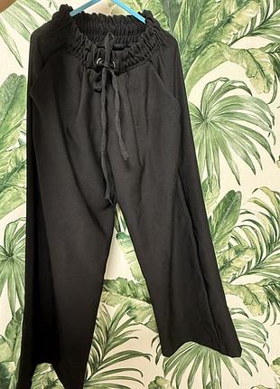 Брюки палаццо, шкільний костюм, кардиган, блуза