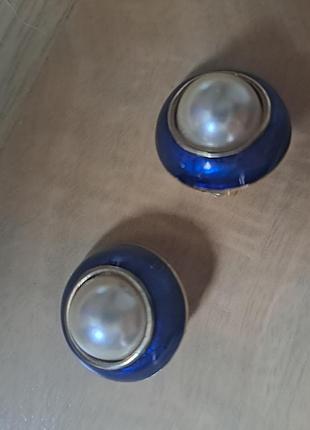 Клипсы винтажные