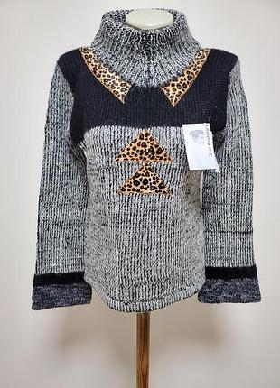 Гарна якісна тепла кофта светр