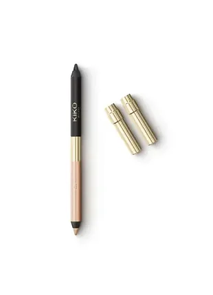 Стойкий двойной карандаш для глаз kiko milano holiday wonderlights lasting duo eyepencil 01 (000077)