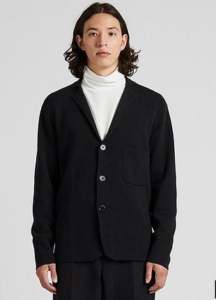 Трикотажний гольф білий оверсайз