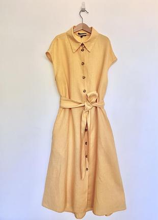 Французька лляна сукня-сорочка caroll