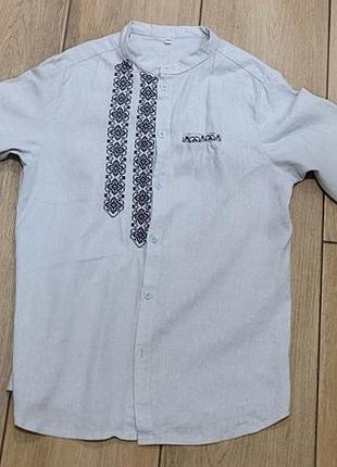 Вишиванка льон 12-13р