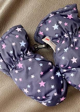 Термо рукавиці на немовля 3-6 міс