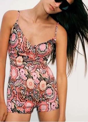 Трикотажний фірмовий ромпер комбінезон , s