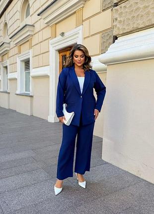 Жіночий брючний костюм 50-60