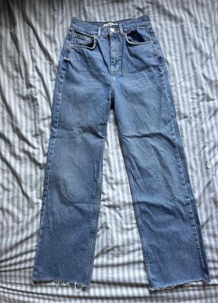 Широкі прямі джинси pull&bear