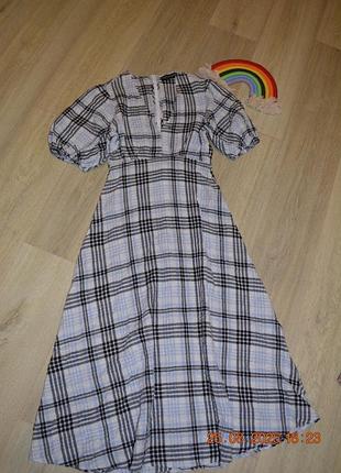 Сукня плаття платье клітинка