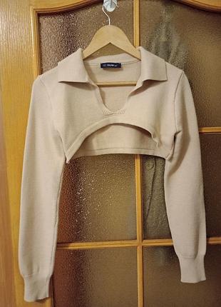 Укорочений топ светр🌷🔥🎉