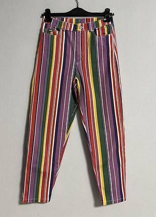 Джинси мом кольорові