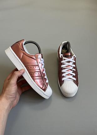 Adidas superstar boost metallic samba 37(23см)